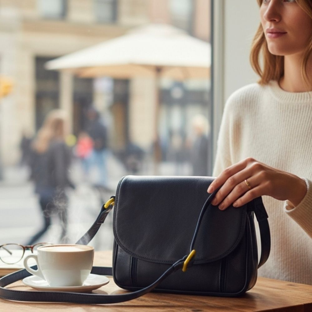 ILI LEATHER CROSSBODY BAG